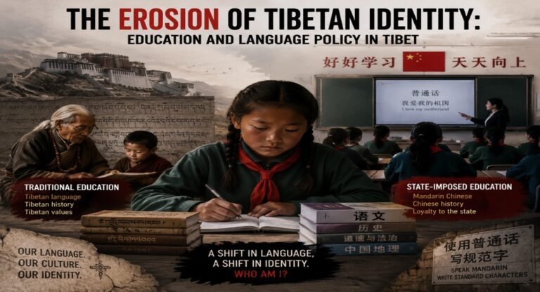 Erosion of tibetan Identity