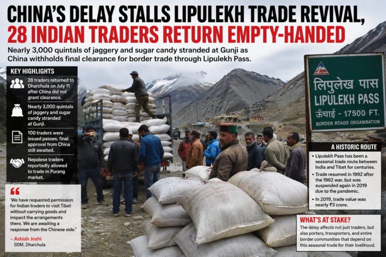 28 Indian Traders returns empty Handed