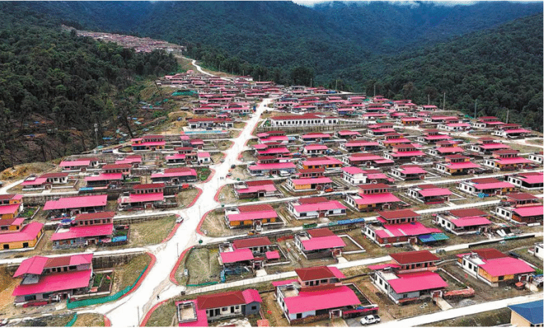 China-New-Border-Village-near-arunachaL-Pradesh