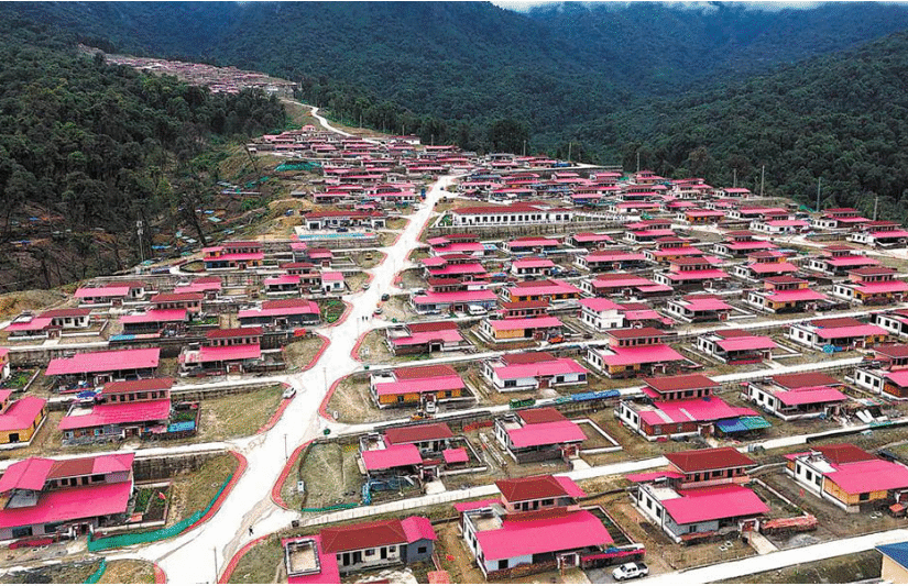 China-New-Border-Village-near-arunachaL-Pradesh
