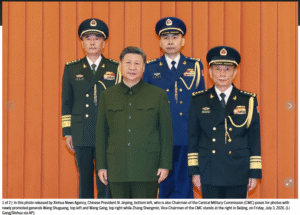 China's military promotes 2 new generals