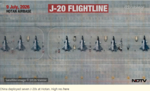 Exclusive: Satellites Show At Least 11 Chinese Stealth Jets Facing India