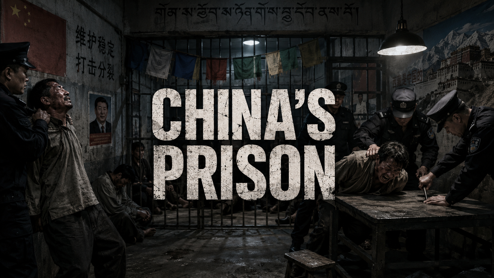 china's Prison of Tibetan people