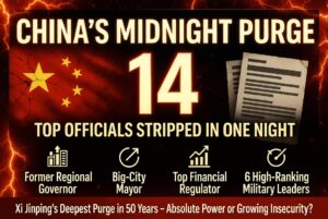 Chinese Purge of Xi Jinping